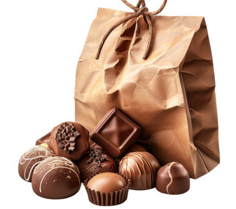 Bag of Chocolate – CAAN FLORAL & GREENHOUSES LLC, Sheboygan WI