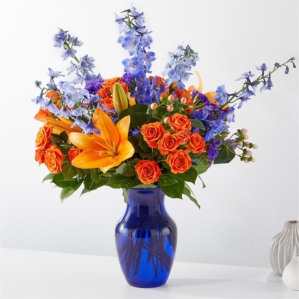 Radiant Citrus Bouquet – CAAN FLORAL & GREENHOUSES LLC, Sheboygan WI
