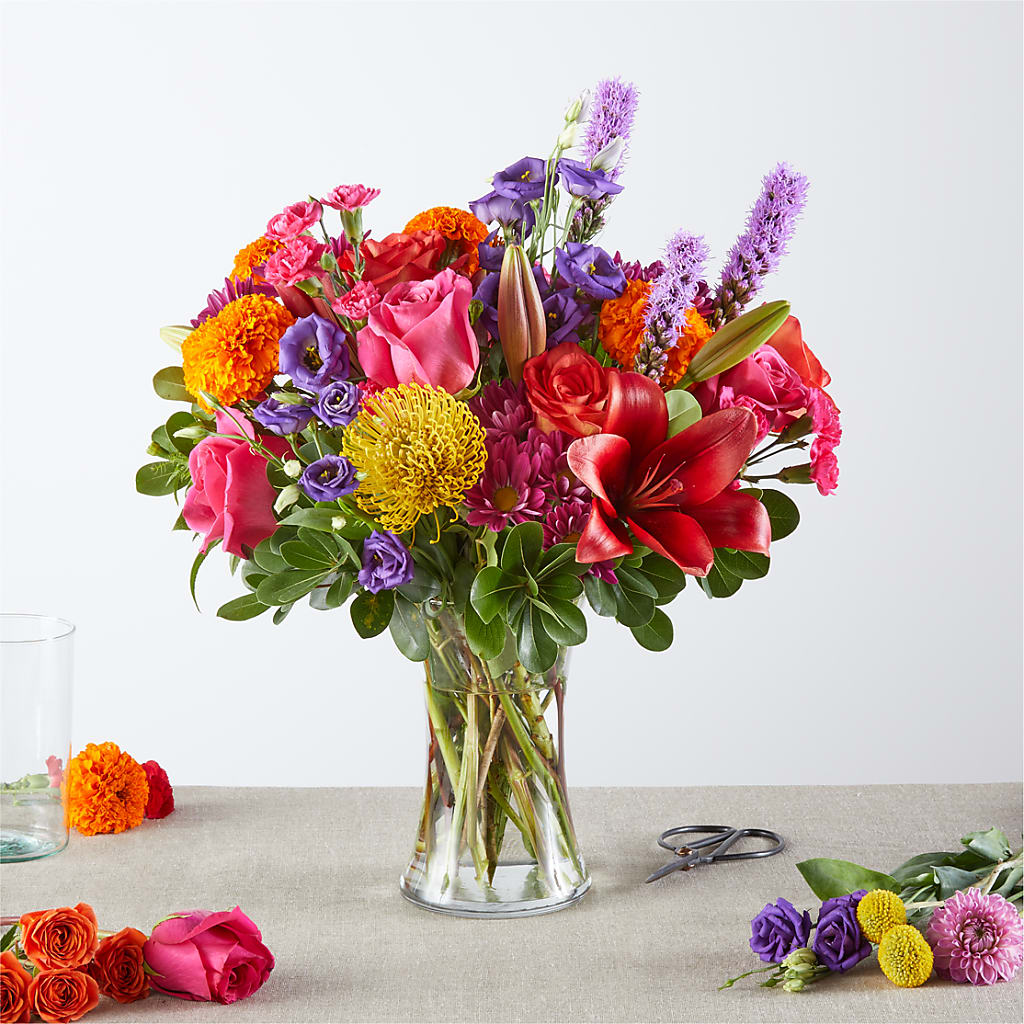 Feast of Color – A Florist Original – CAAN FLORAL & GREENHOUSES LLC, Sheboygan WI