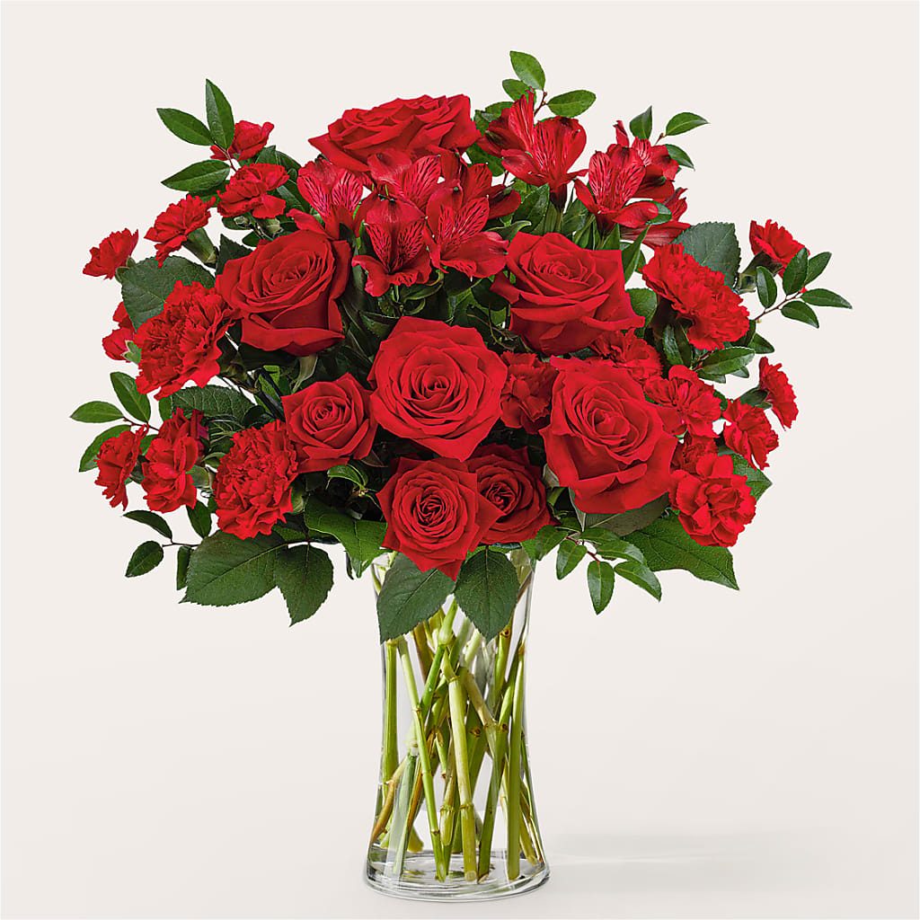 Brilliant Ruby Bouquet – CAAN FLORAL & GREENHOUSES LLC, Sheboygan WI