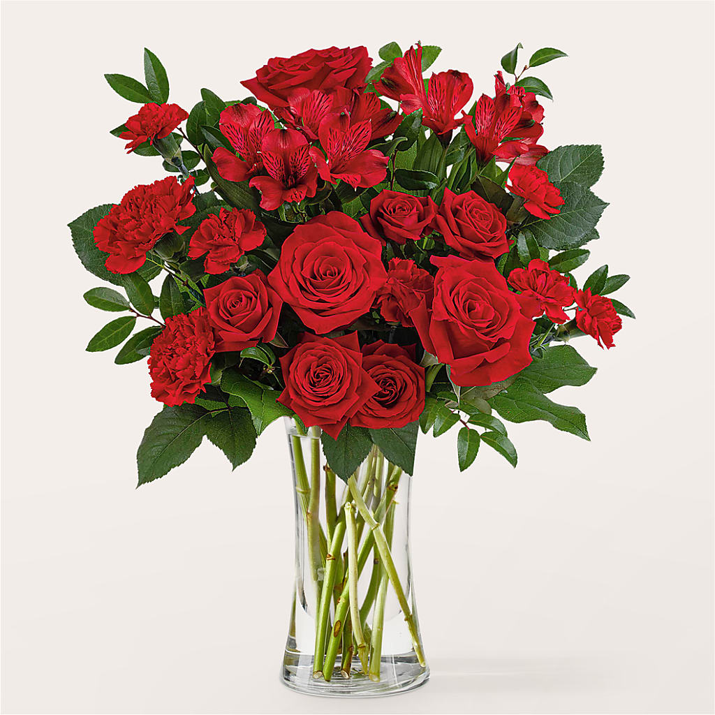 Brilliant Ruby Bouquet – CAAN FLORAL & GREENHOUSES LLC, Sheboygan WI