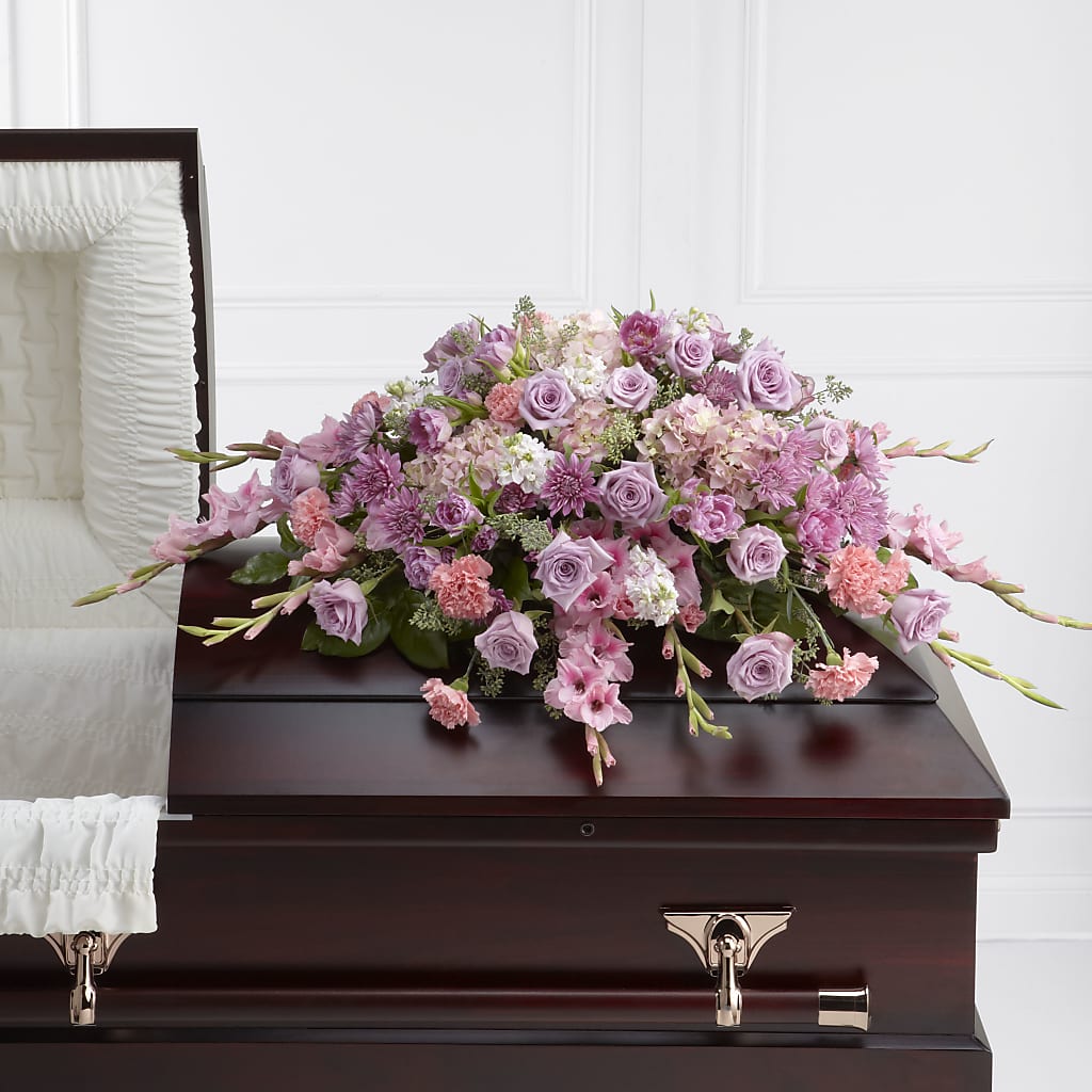 Immorata Casket Spray – CAAN FLORAL & GREENHOUSES LLC, Sheboygan WI