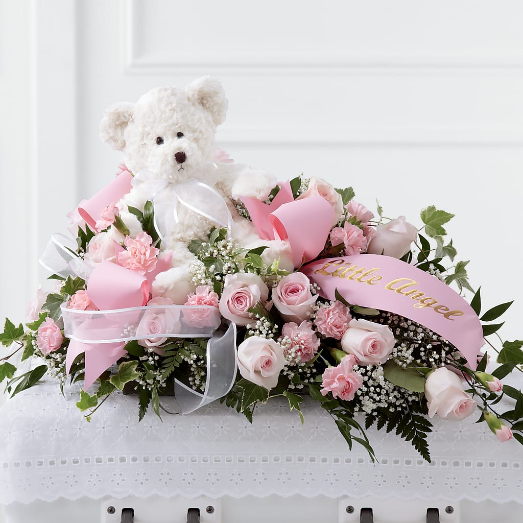 Touch of Sympathy Casket Spray – CAAN FLORAL & GREENHOUSES LLC, Sheboygan WI