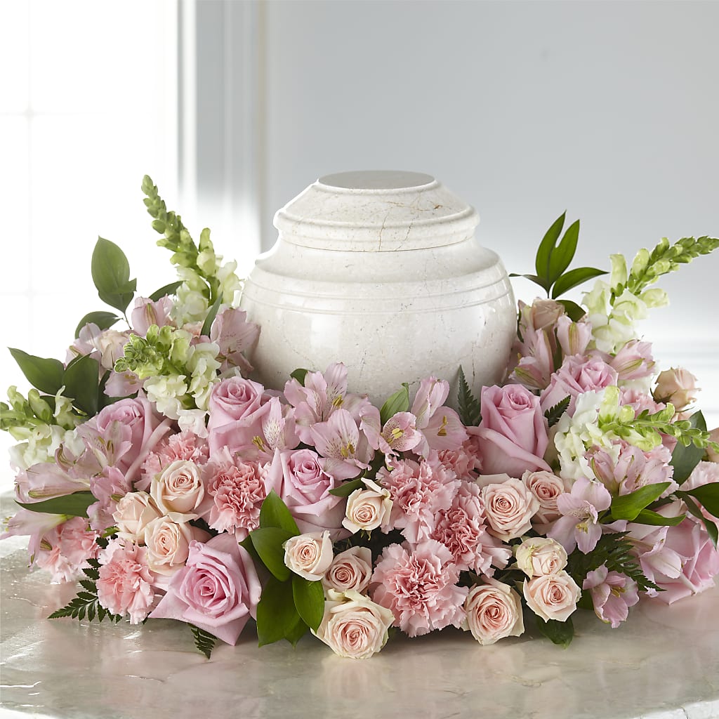 Blooms of Hope Cremation Adornment – CAAN FLORAL & GREENHOUSES LLC, Sheboygan WI