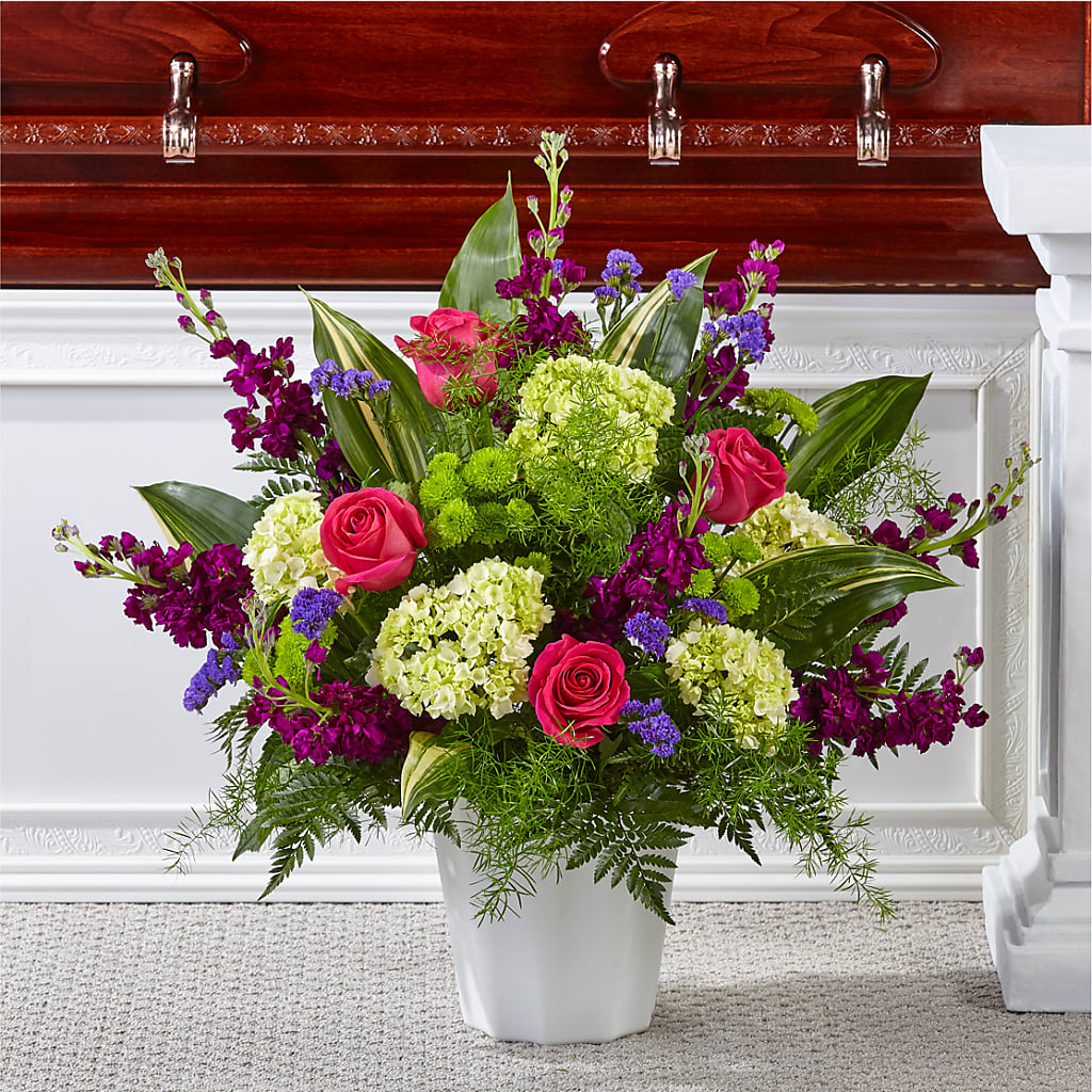 Beautiful Horizons Floor Basket – CAAN FLORAL & GREENHOUSES LLC, Sheboygan WI