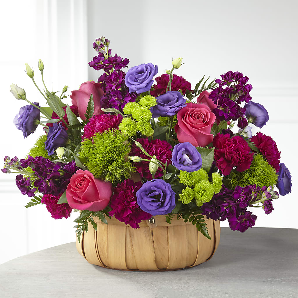 Serene Sanctuary Basket – CAAN FLORAL & GREENHOUSES LLC, Sheboygan WI