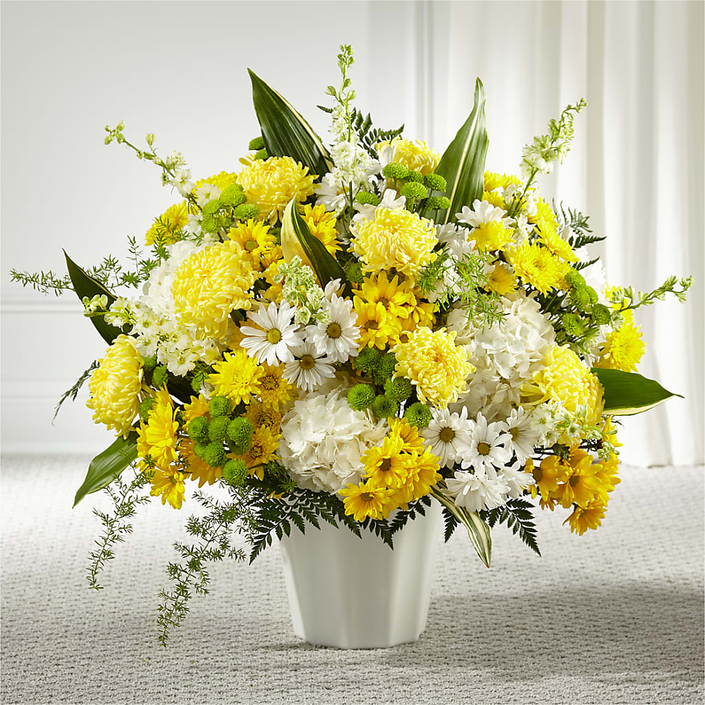 Unity & Grace Floor Basket – CAAN FLORAL & GREENHOUSES LLC, Sheboygan WI