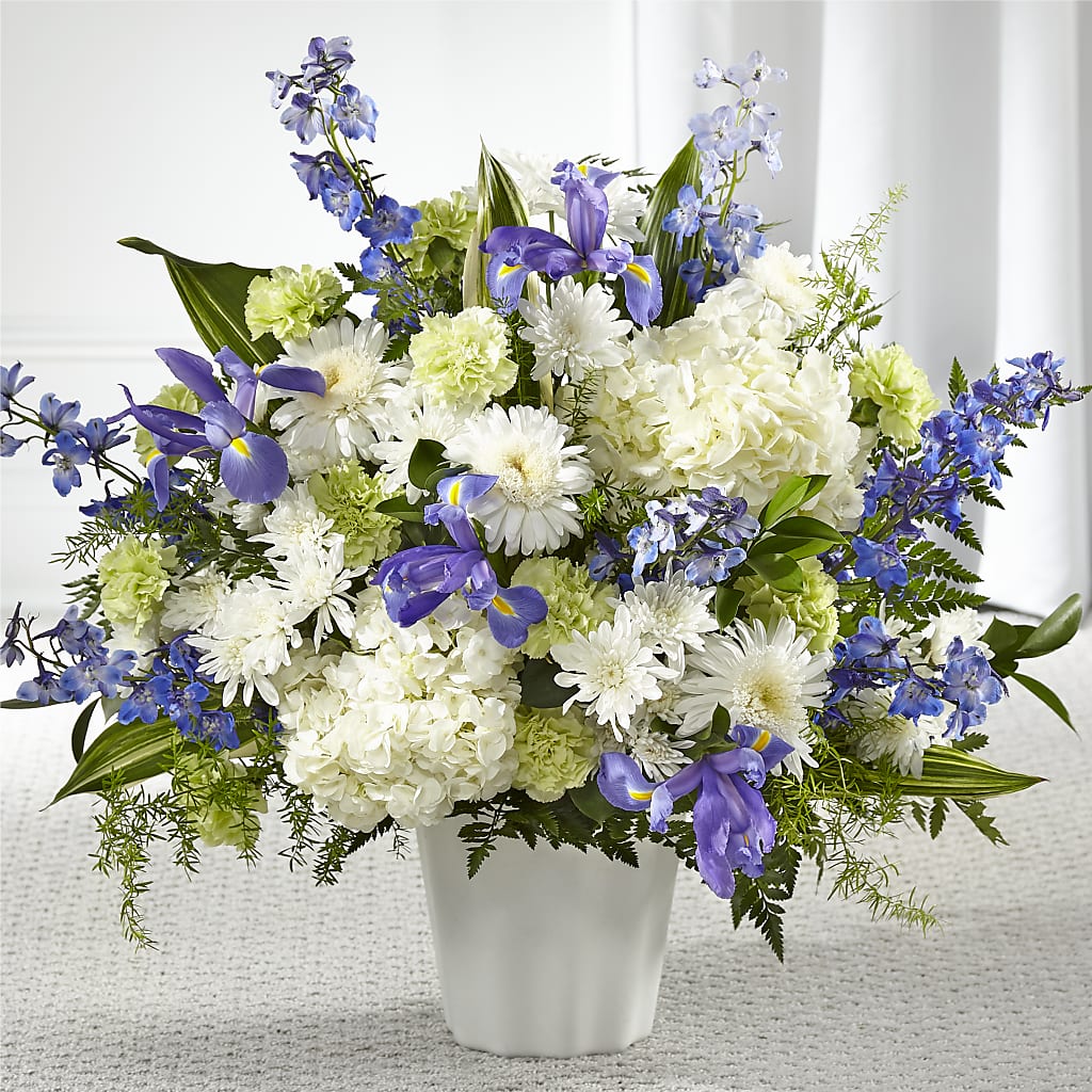 Soft Serenity Floor Basket – CAAN FLORAL & GREENHOUSES LLC, Sheboygan WI