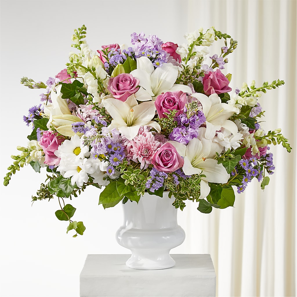 Remarkable Life Urn Arrangement – CAAN FLORAL & GREENHOUSES LLC, Sheboygan WI