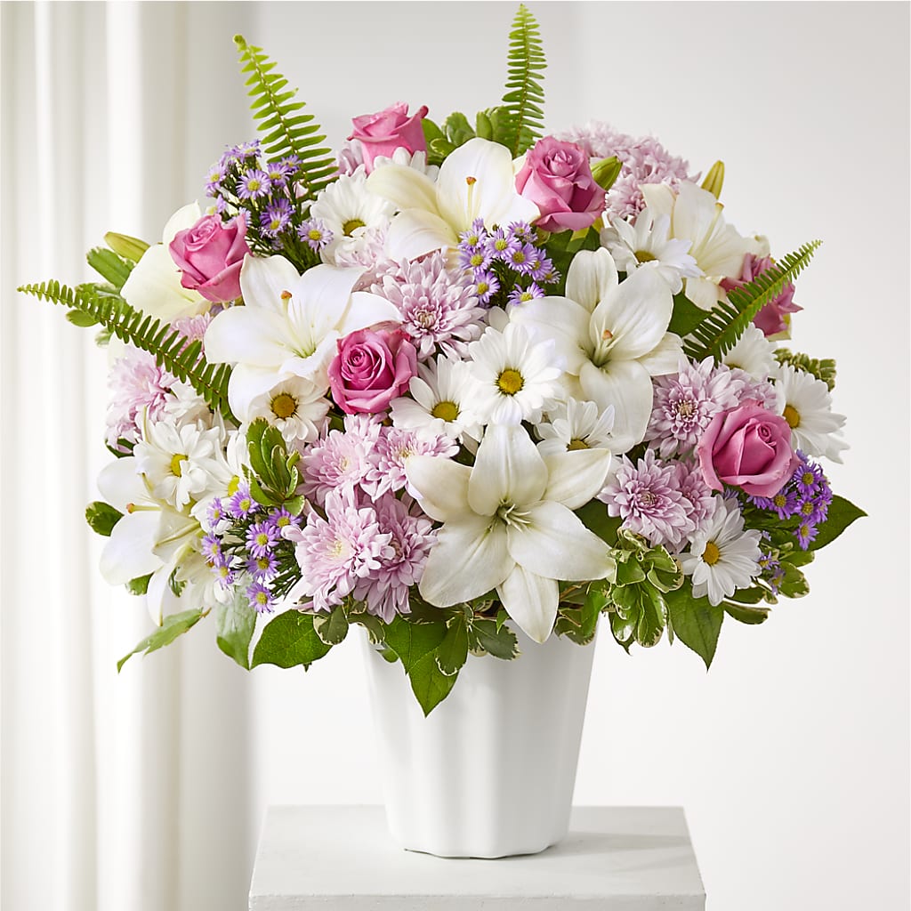 Warmest Thoughts Tabletop Basket – CAAN FLORAL & GREENHOUSES LLC, Sheboygan WI