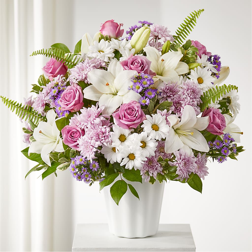 Warmest Thoughts Tabletop Basket – CAAN FLORAL & GREENHOUSES LLC, Sheboygan WI