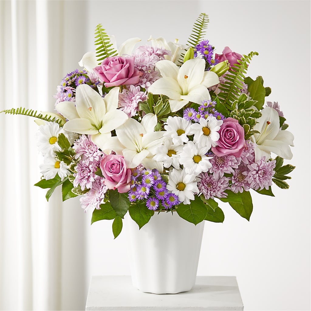 Warmest Thoughts Tabletop Basket – CAAN FLORAL & GREENHOUSES LLC, Sheboygan WI