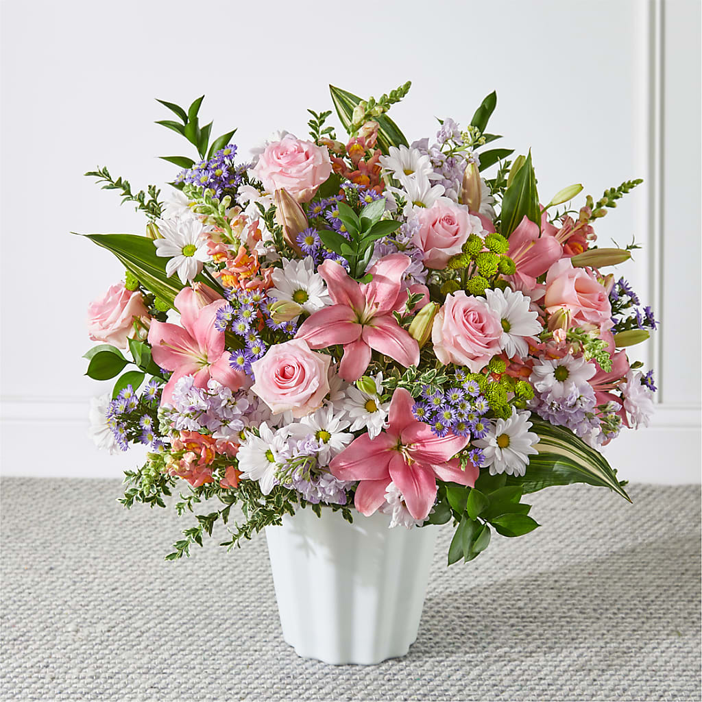 Abundant Compassion Floor Basket – CAAN FLORAL & GREENHOUSES LLC, Sheboygan WI