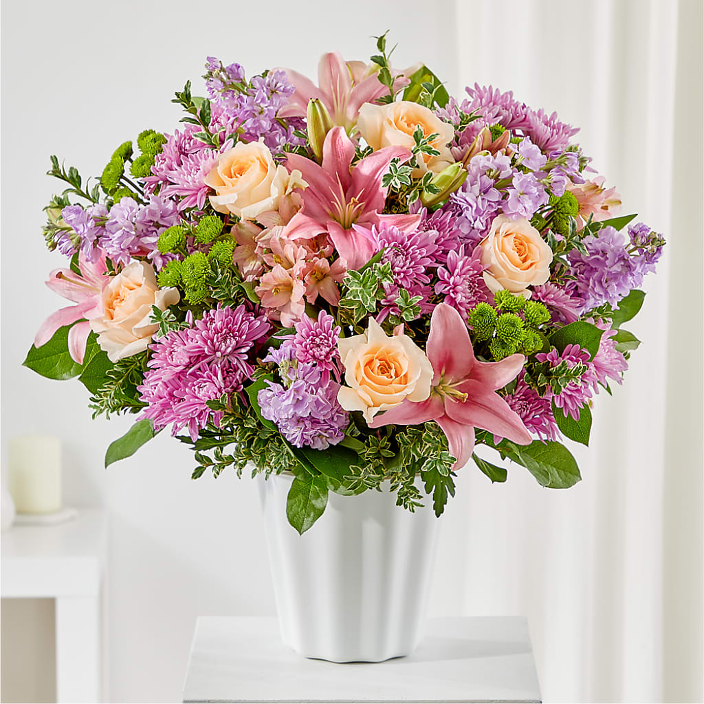 Supportive Embrace Tabletop Basket – CAAN FLORAL & GREENHOUSES LLC, Sheboygan WI