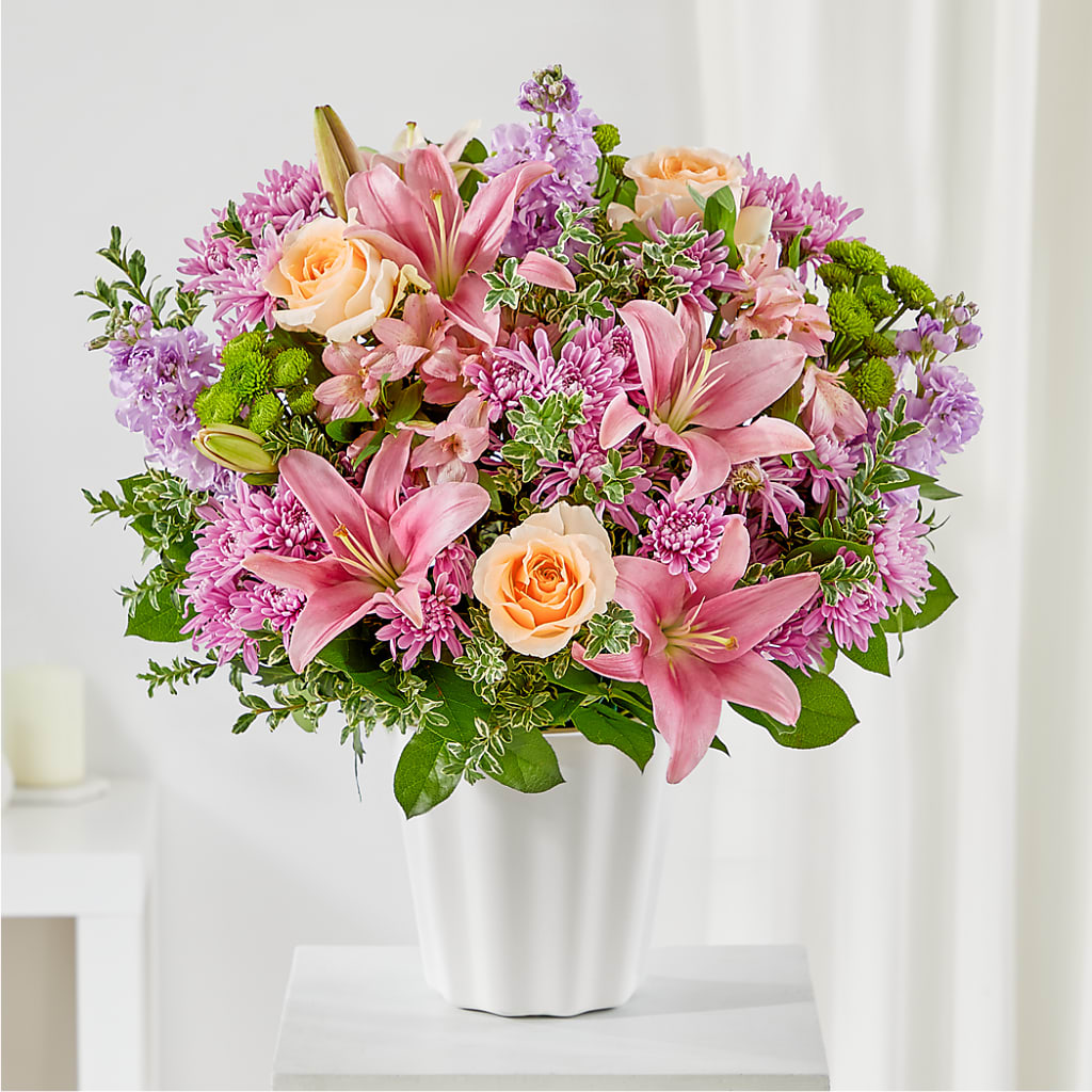 Supportive Embrace Tabletop Basket – CAAN FLORAL & GREENHOUSES LLC, Sheboygan WI