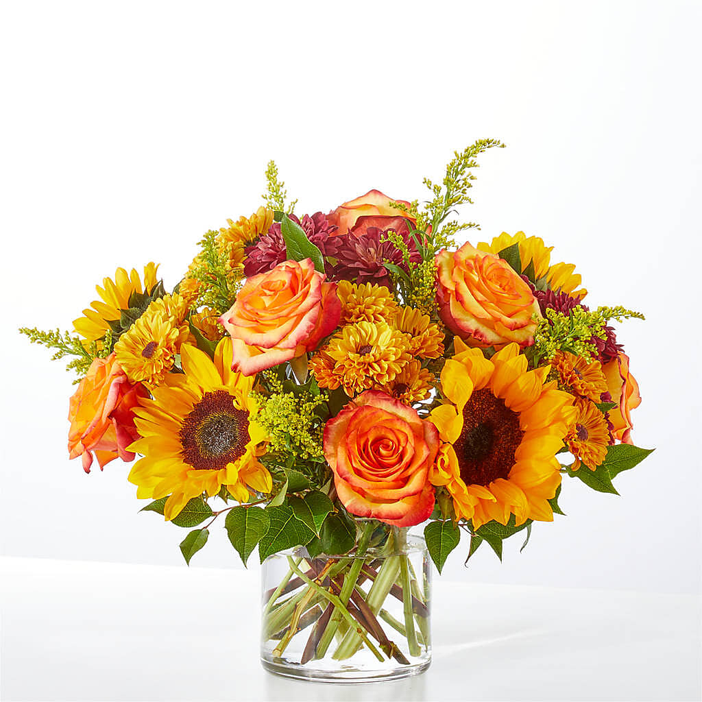 Flannel Scarf Bouquet – CAAN FLORAL & GREENHOUSES LLC, Sheboygan WI