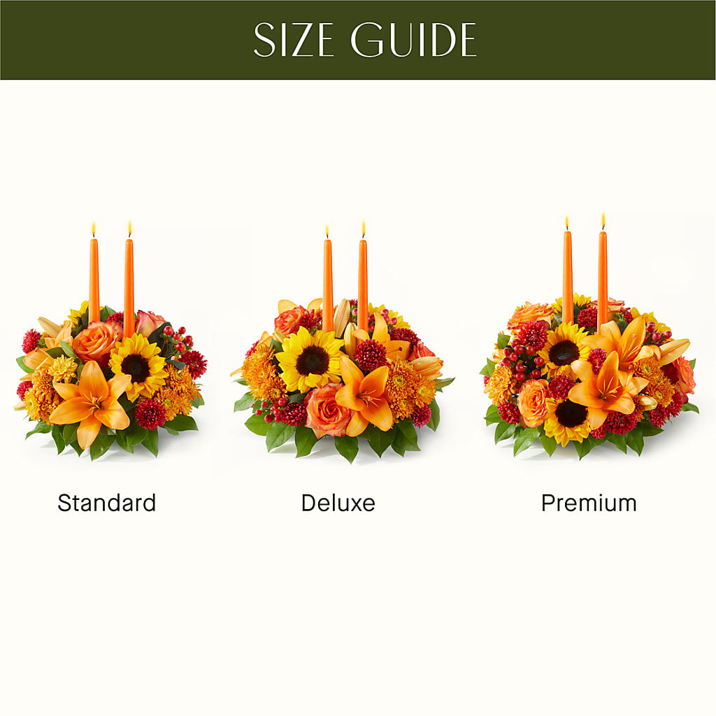 Grateful Centerpiece – CAAN FLORAL & GREENHOUSES LLC, Sheboygan WI