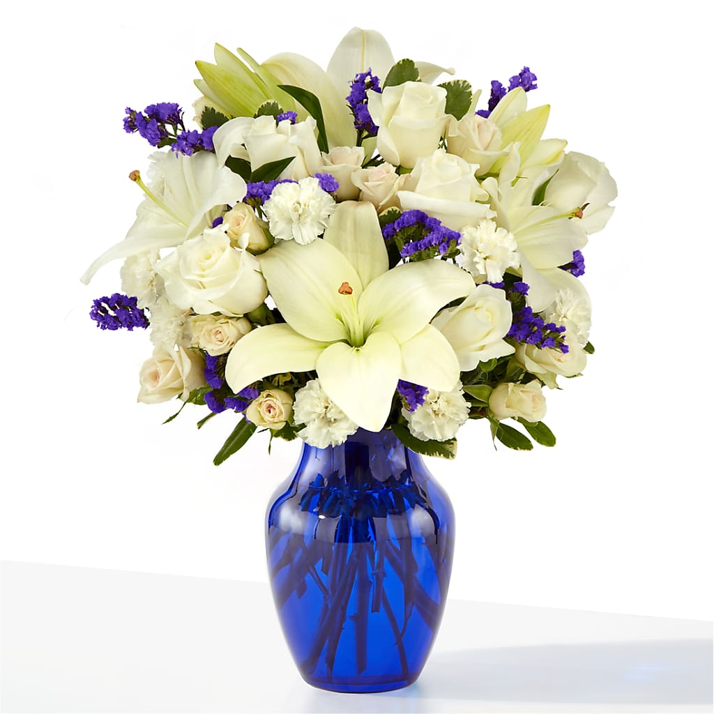 Sapphire Rush Bouquet – CAAN FLORAL & GREENHOUSES LLC, Sheboygan WI