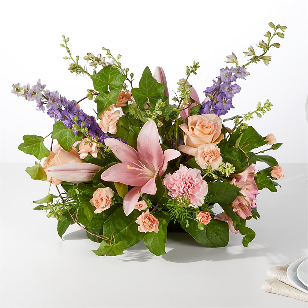 Blossom Time Centerpiece – CAAN FLORAL & GREENHOUSES LLC, Sheboygan WI