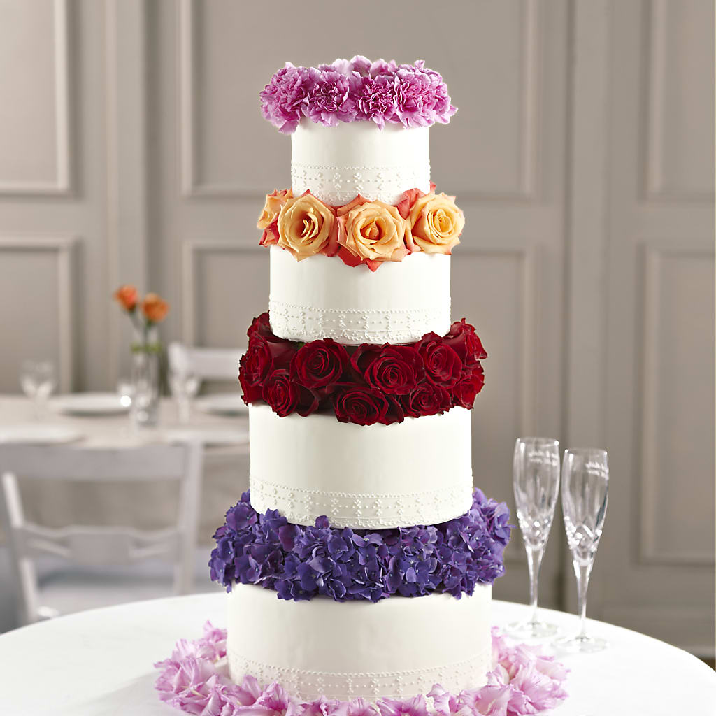 Infinite Love Cake Décor – CAAN FLORAL & GREENHOUSES LLC, Sheboygan WI