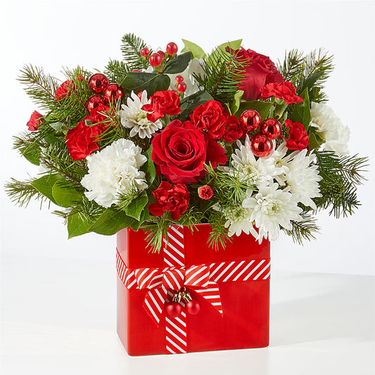 Presents Under the Tree Bouquet – CAAN FLORAL & GREENHOUSES LLC, Sheboygan WI