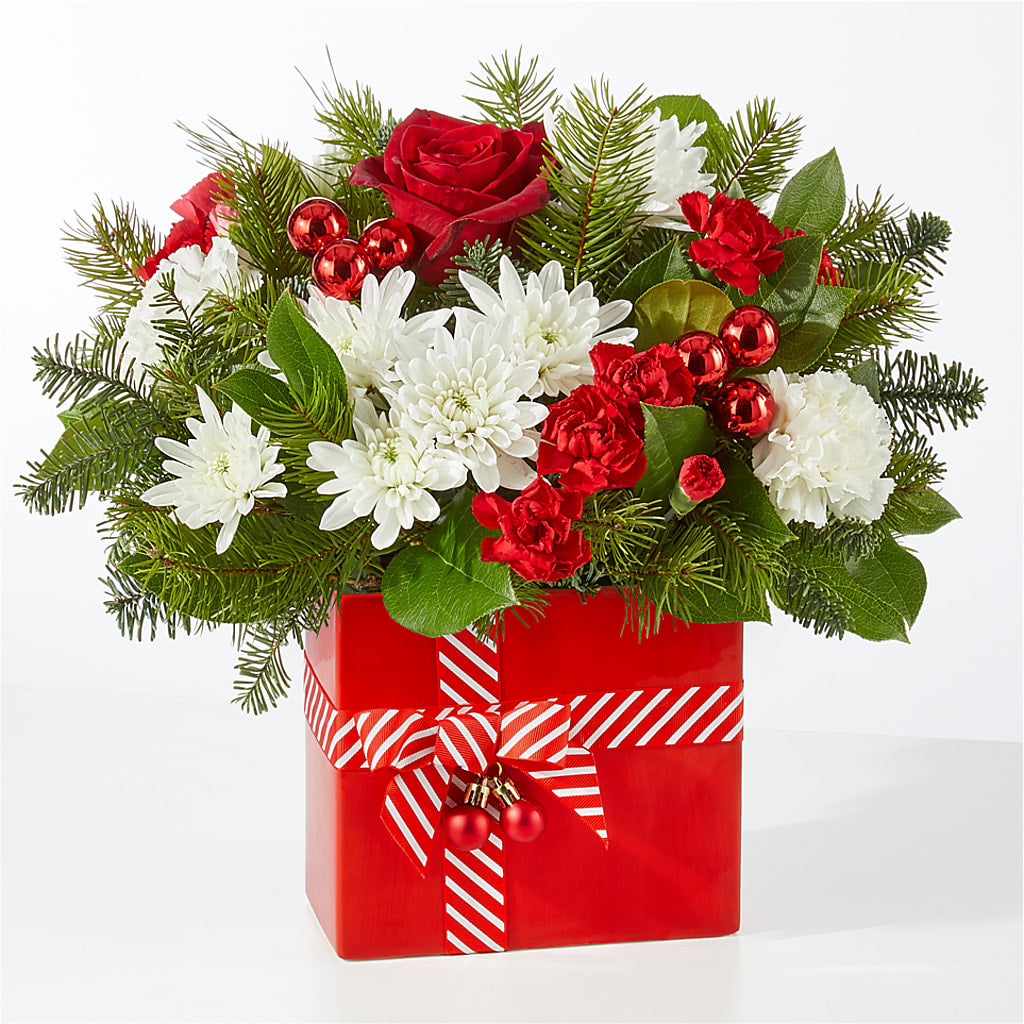Presents Under the Tree Bouquet – CAAN FLORAL & GREENHOUSES LLC, Sheboygan WI