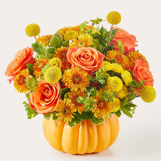 Gourdgeous Pumpkin – CAAN FLORAL & GREENHOUSES LLC, Sheboygan WI