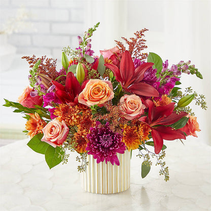 Burgundy Landscape Bouquet – CAAN FLORAL & GREENHOUSES LLC, Sheboygan WI