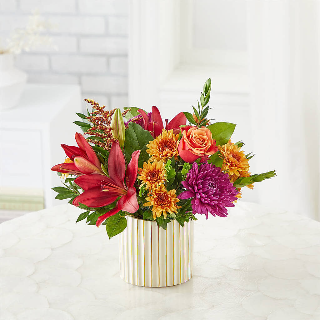 Burgundy Landscape Bouquet – CAAN FLORAL & GREENHOUSES LLC, Sheboygan WI