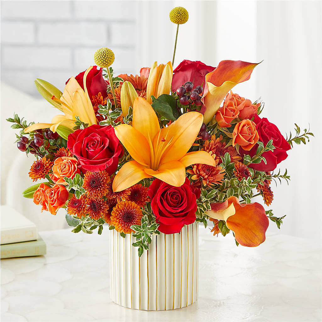 Scarlet Skies Bouquet – CAAN FLORAL & GREENHOUSES LLC, Sheboygan WI