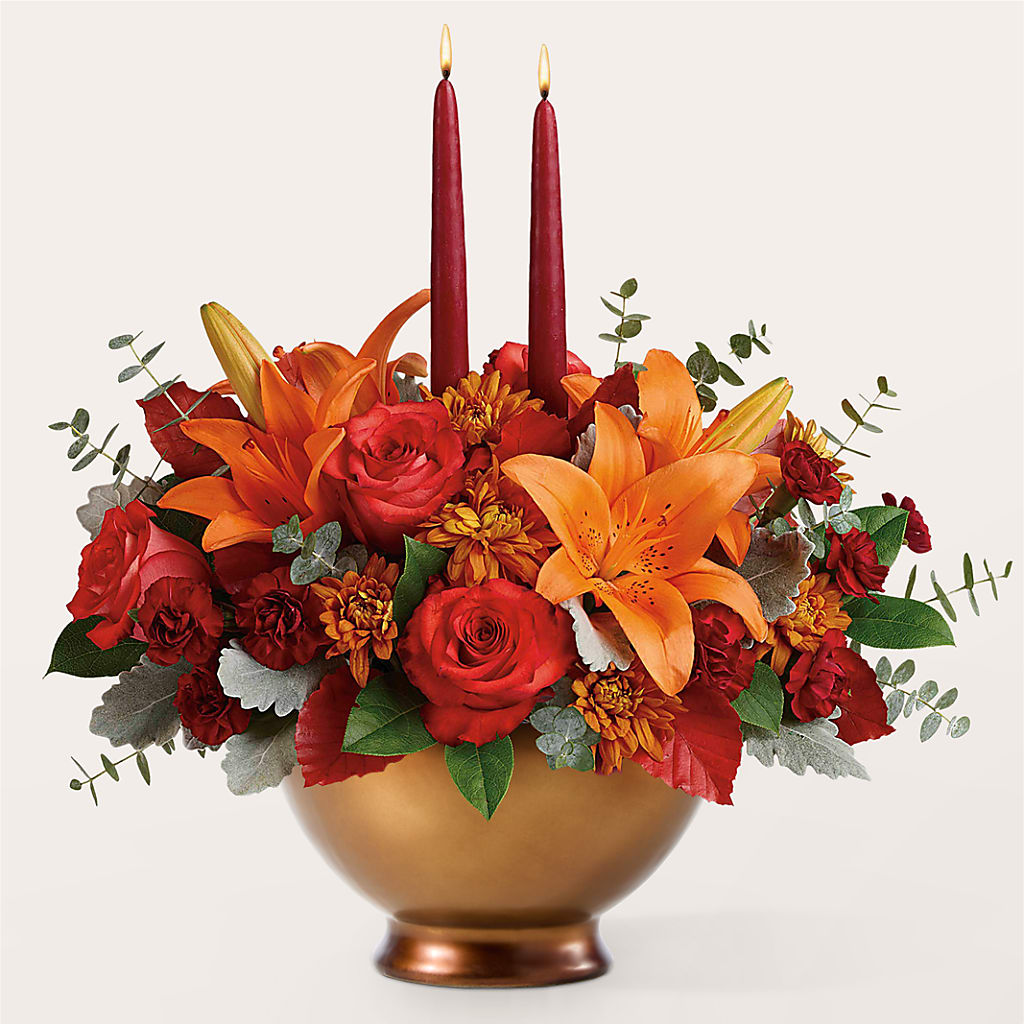Fruits of Fall Centerpiece – CAAN FLORAL & GREENHOUSES LLC, Sheboygan WI