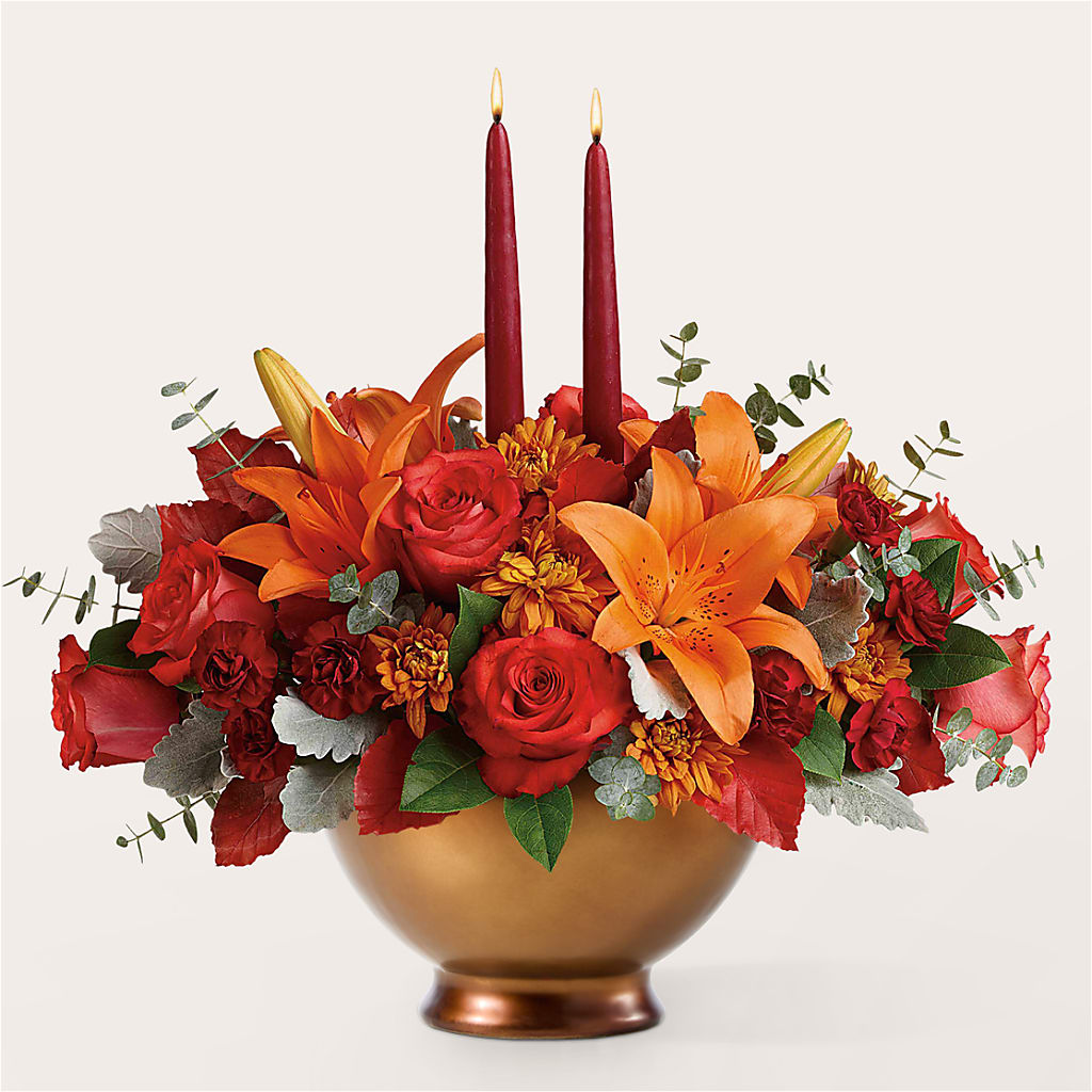 Fruits of Fall Centerpiece – CAAN FLORAL & GREENHOUSES LLC, Sheboygan WI