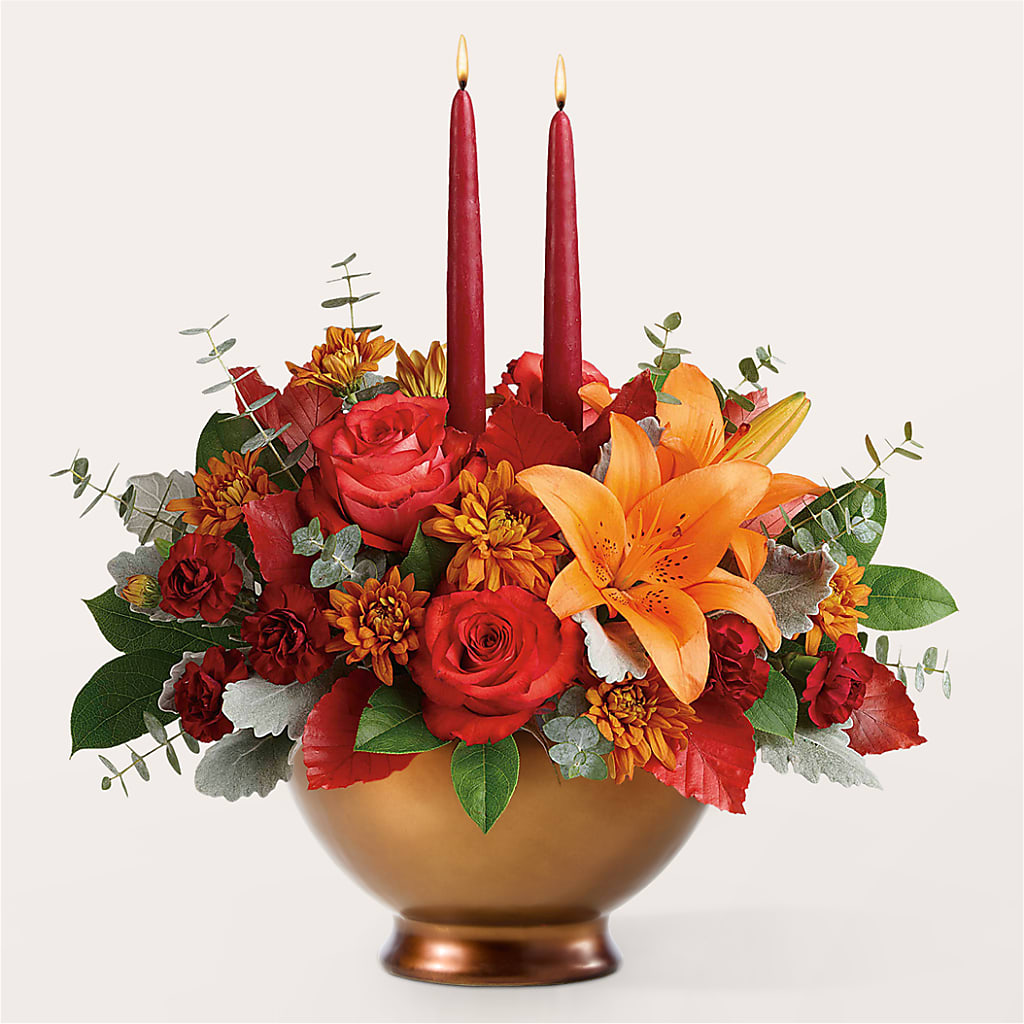Fruits of Fall Centerpiece – CAAN FLORAL & GREENHOUSES LLC, Sheboygan WI