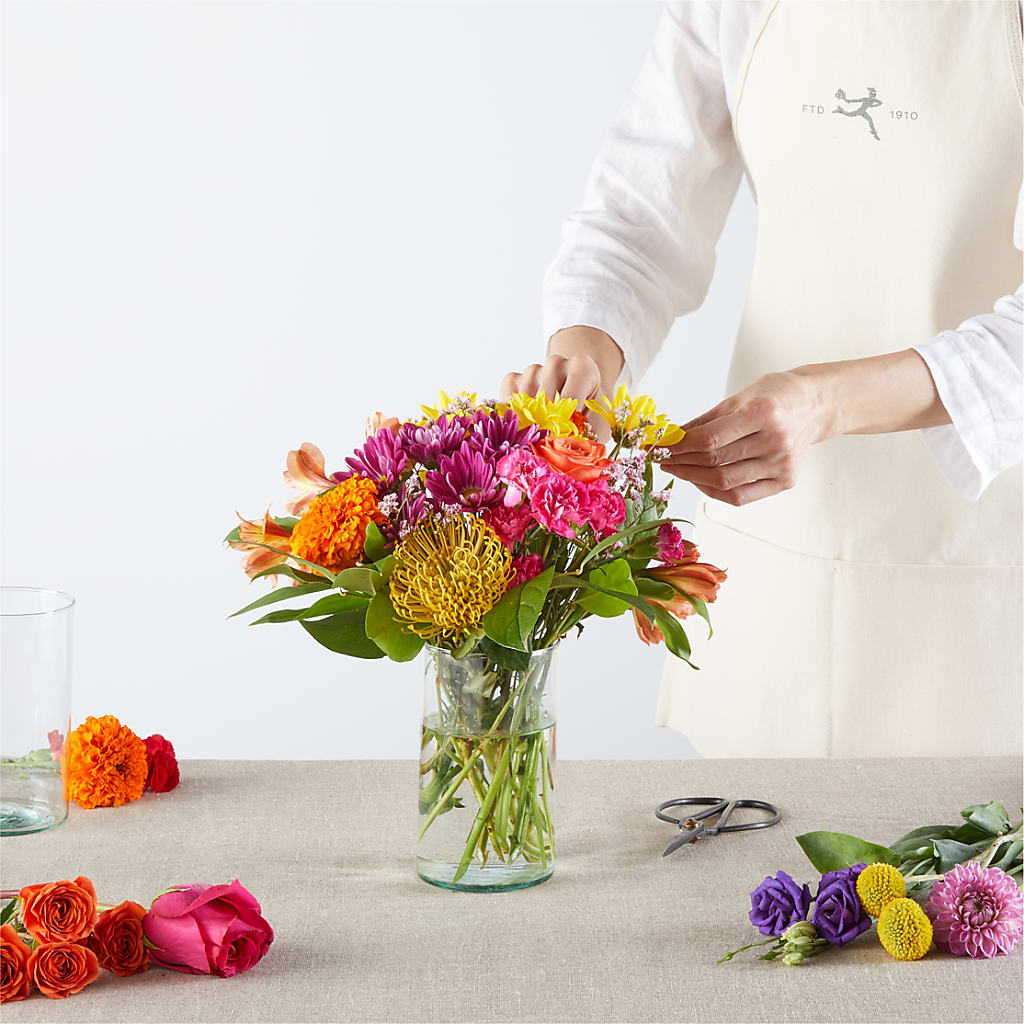 Feast of Color – A Florist Original – CAAN FLORAL & GREENHOUSES LLC, Sheboygan WI