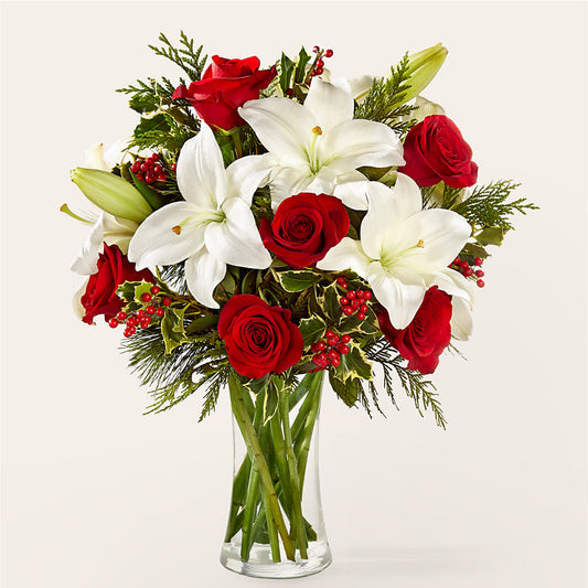 Sparkling Snowflakes Bouquet – CAAN FLORAL & GREENHOUSES LLC, Sheboygan WI