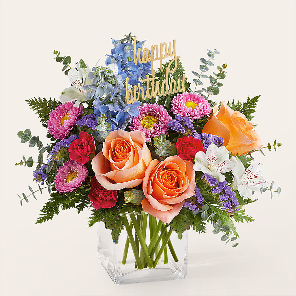 Birthday Bash Bouquet – CAAN FLORAL & GREENHOUSES LLC, Sheboygan WI
