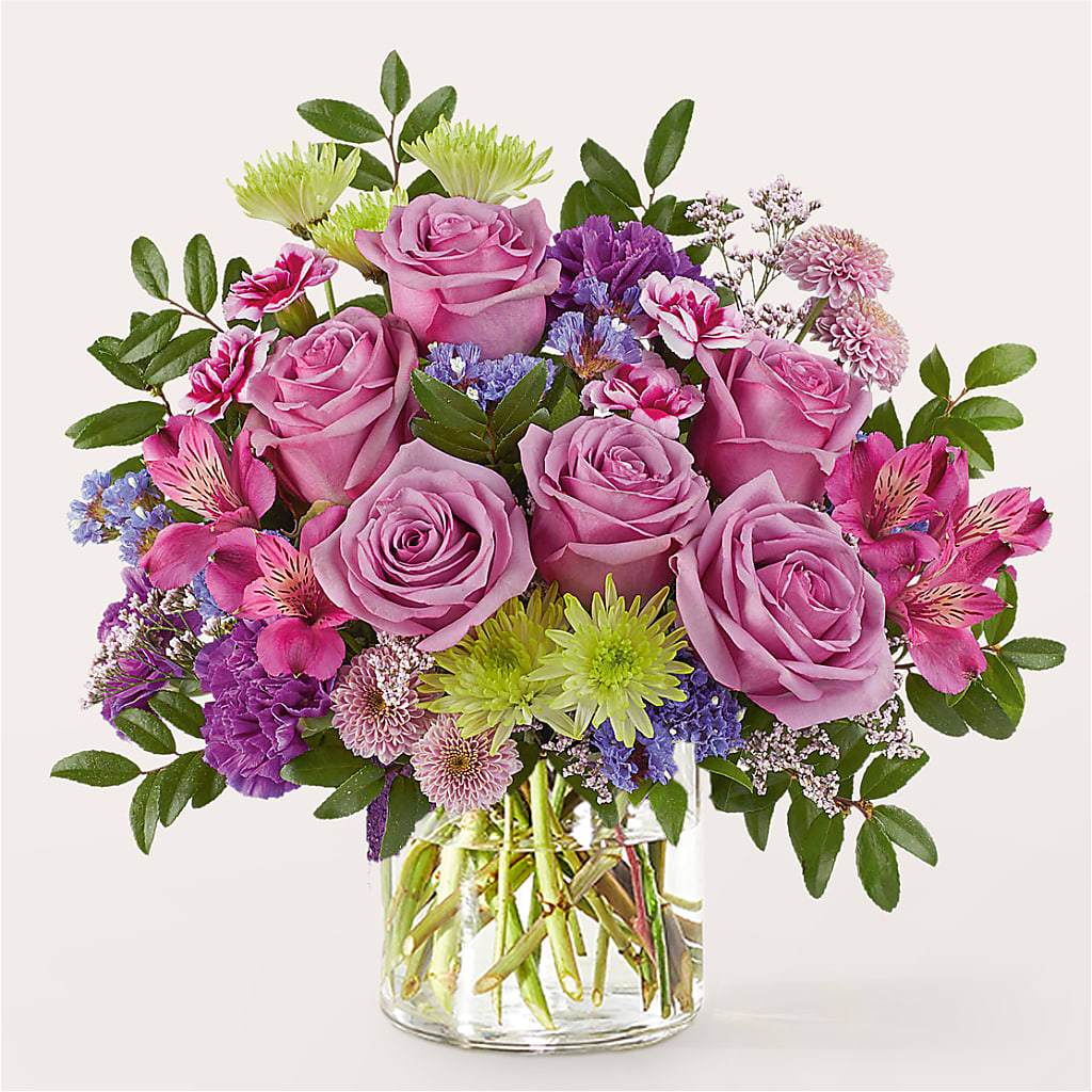 Glass Half Full Bouquet – CAAN FLORAL & GREENHOUSES LLC, Sheboygan WI