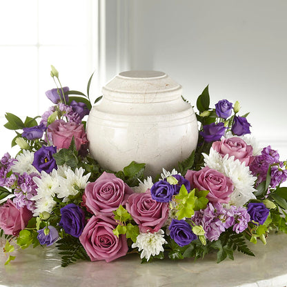 Blooming Sympathy Cremation Adornment – CAAN FLORAL & GREENHOUSES LLC, Sheboygan WI