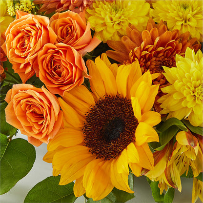 Autumn Harmony Centerpiece – CAAN FLORAL & GREENHOUSES LLC, Sheboygan WI