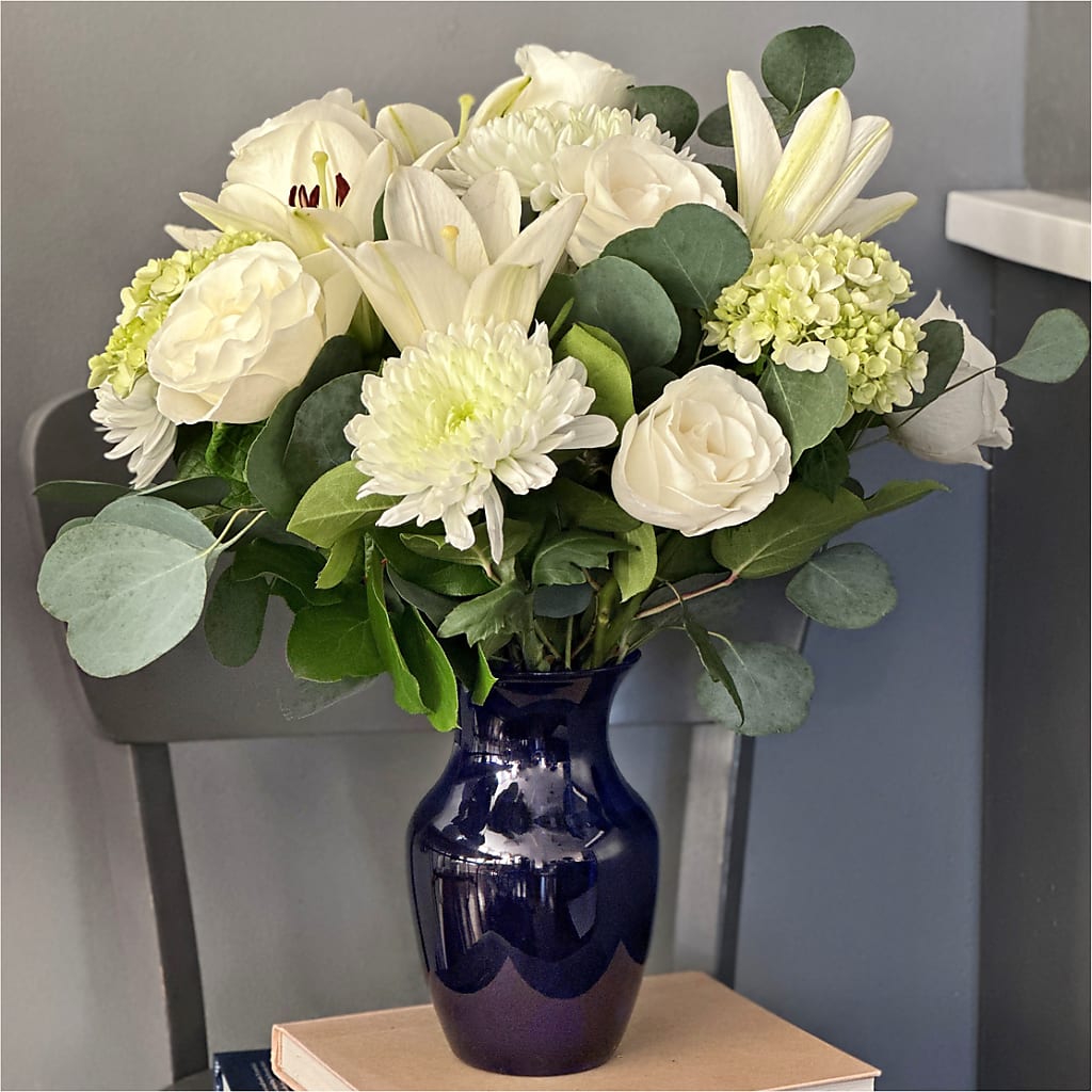 Snowy Dreams Bouquet – CAAN FLORAL & GREENHOUSES LLC, Sheboygan WI