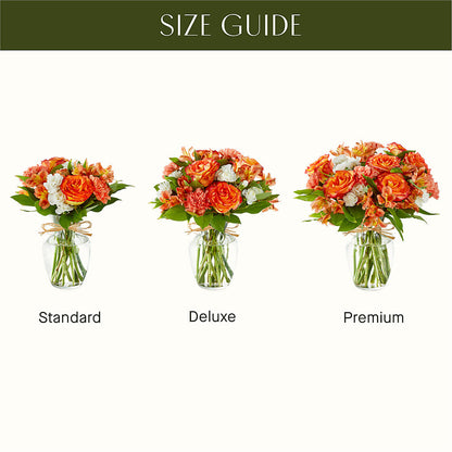 Apricot Glow Bouquet – CAAN FLORAL & GREENHOUSES LLC, Sheboygan WI