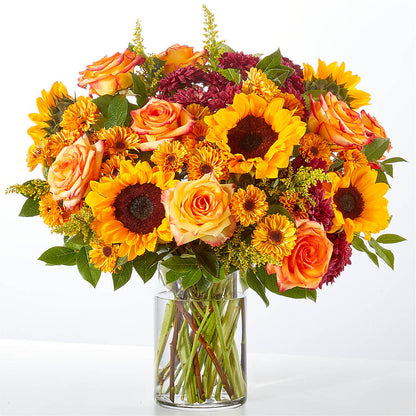 Flannel Scarf Bouquet – CAAN FLORAL & GREENHOUSES LLC, Sheboygan WI