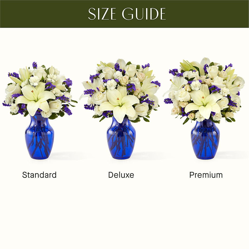 Sapphire Rush Bouquet – CAAN FLORAL & GREENHOUSES LLC, Sheboygan WI