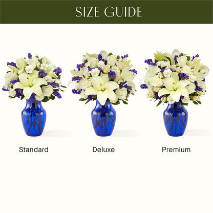 Sapphire Rush Bouquet – CAAN FLORAL & GREENHOUSES LLC, Sheboygan WI