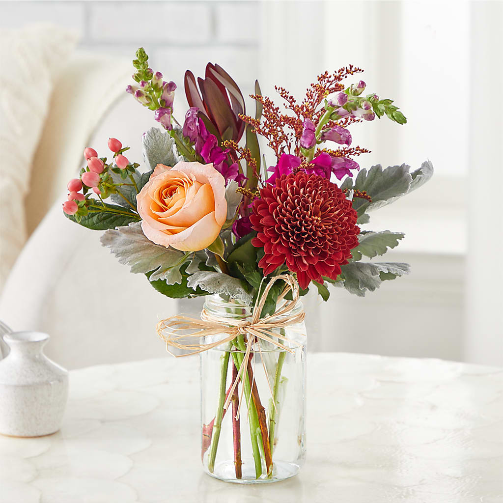 Moody Hues Bouquet – CAAN FLORAL & GREENHOUSES LLC, Sheboygan WI