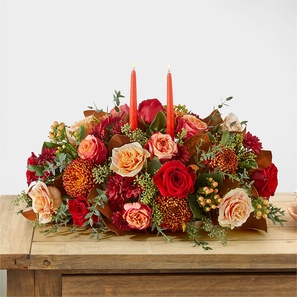 Gather Near Centerpiece – CAAN FLORAL & GREENHOUSES LLC, Sheboygan WI