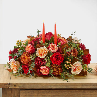 Gather Near Centerpiece – CAAN FLORAL & GREENHOUSES LLC, Sheboygan WI