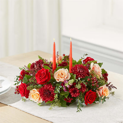 Most Thankful Centerpiece – CAAN FLORAL & GREENHOUSES LLC, Sheboygan WI