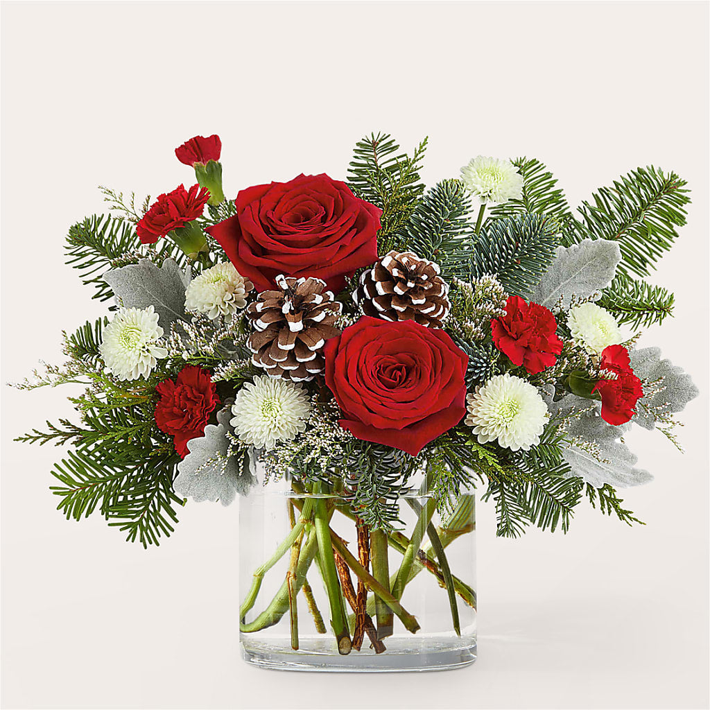Yule Cheer Bouquet – CAAN FLORAL & GREENHOUSES LLC, Sheboygan WI