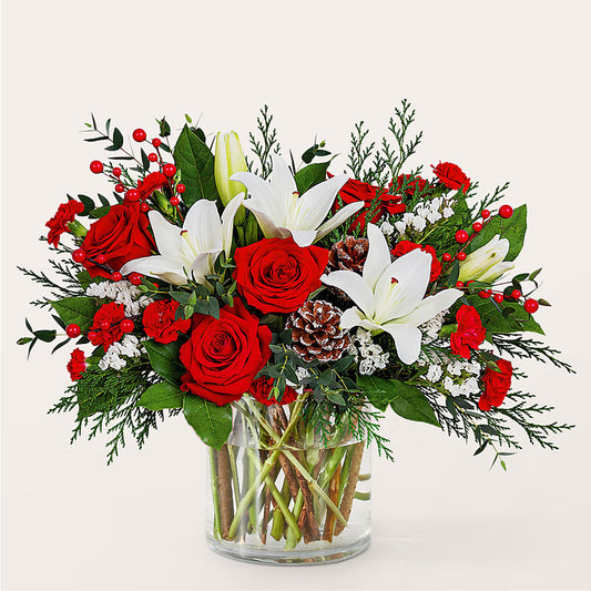 Best in Snow Bouquet – CAAN FLORAL & GREENHOUSES LLC, Sheboygan WI